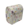 thumbnail image 1 of Cartoon Stand Mixer Cover, Funny Crown Birds Doodle in Style with Flowers and Birds, Kitchen Appliance Organizer Bag Cover with Pockets, 5 Quarts, Pale Tan and Multicolor, by Ambesonne, 1 of 4