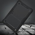 thumbnail image 4 of TECH CIRCLE Case for Samsung Galaxy Tab A9 Plus (2023) Tablet, SM-X210/SM-X215/SM-X216 Case - Heavy Duty Protective Shockproof Case with Viewing Kickstand, Sturdy Rugged Simple Back Cover, Black, 4 of 7