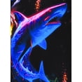thumbnail image 4 of QEFJNO Boys 3-Piece Summer Pajama Sets Kids Shark Pjs Short Sleeve Sleepwear Shirt Shorts Pants 3-12Y, 4 of 8