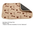 thumbnail image 6 of vnanda Puppy Diaper Mat Washable Pet Diaper Pad for Dogs Cats Highly Absorbent Extra-soft Quick Dry Cartoon Print Training Pad Reusable Dog Diaper for Pet, 6 of 8