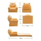 thumbnail image 3 of Funda para Sofá Plegable para Pequeños, Protector Duradero para Muebles, Fundas para Sofá, Sofá Plegable para , Funda para Sillón P , Sunnimix  Funda elástica, 3 of 8
