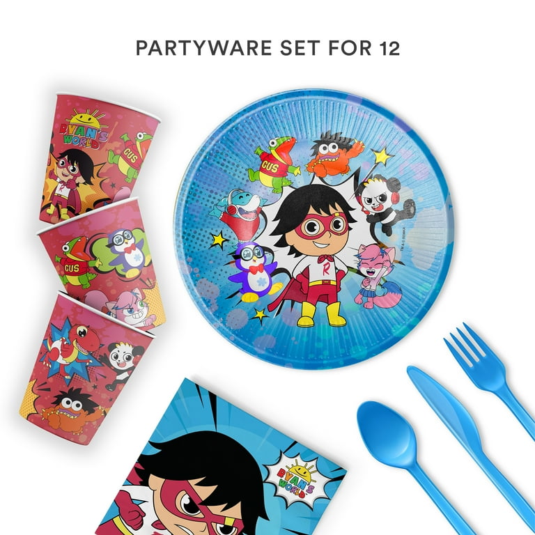 Ryan's world party supplies discount