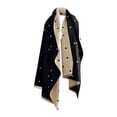 thumbnail image 2 of Bufanda de punto para mujer, ideal para invierno y otoño, para compras y actividades al aire libre., 2 of 8