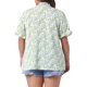 thumbnail image 4 of Blusas de verano casuales para mujer de tallas grandes Agnes Orinda, con estampado floral, cuello en V con volantes y mangas cortas abullonadas 3X verde, 4 of 8