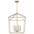thumbnail image 4 of Nuvo Lighting Emma 4 Light Large Pendant Burnished Brass Finish - Burnished Brass, 4 of 18