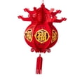 thumbnail image 4 of Decoración de linterna de Año Nuevo chino tradicional oriental creativa resistente suerte estilo A, 4 of 9