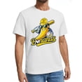 thumbnail image 4 of Remera Talovee para el Día de Juego de Béisbol para Hombre Blanca Talla M, 4 of 5