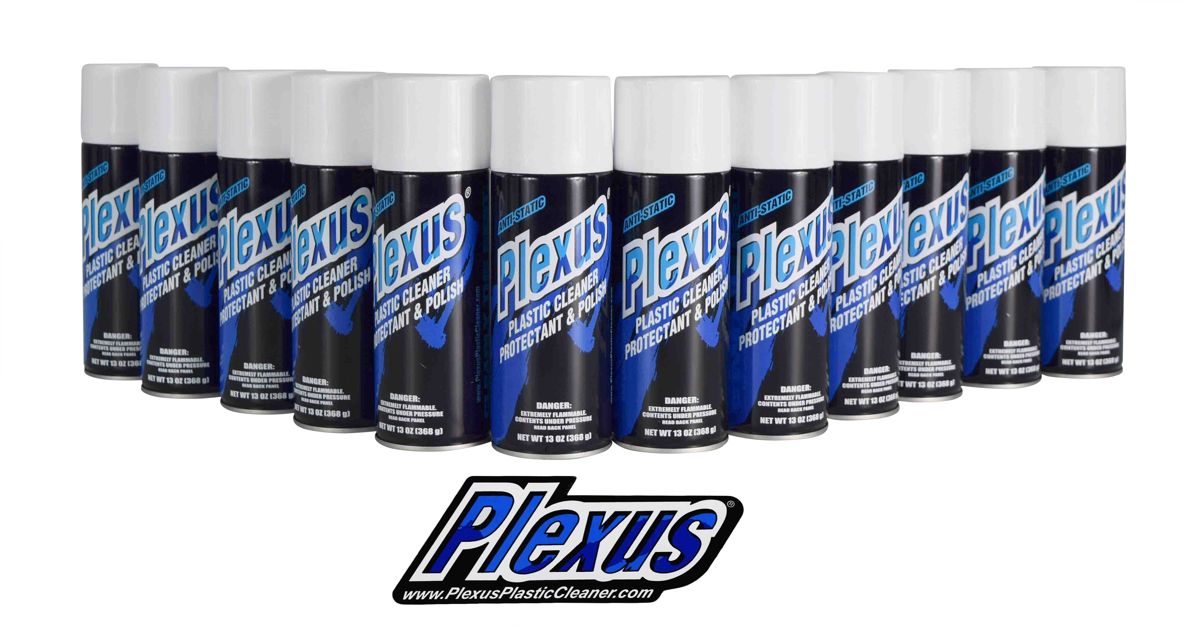 Plexus Plastic Cleaner and Protectant 20214 (13 oz) 12 Pack