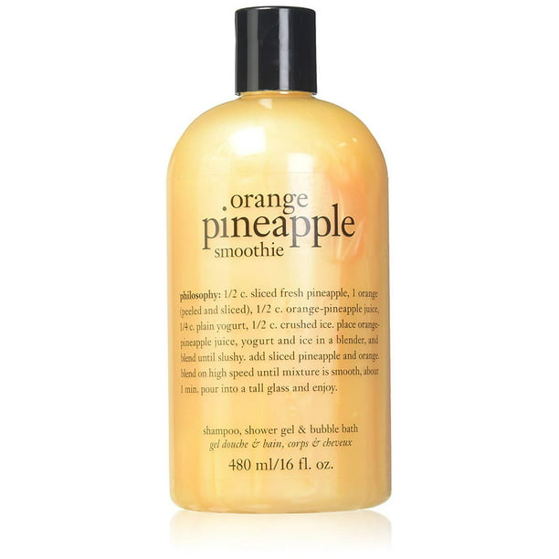 PHILOSOPHY PINEAPPLE SMOOTHIE SHAMPOO, SHOWER & BUBBLE BATH - 16 OZ by Philosophy