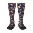thumbnail image 2 of Picia Women Crew Soft Moisture-wicking Socks Cute Foxes Pattern Design Cotton Socks, One Size fit All, 2 of 9