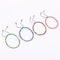 thumbnail image 2 of Minnieouse de punto de 3 mm Pulseras minimalistas Hallazgos de joyería únicos y cómodos para damas Ocio Viaje informal Ropa, zapatos y accesorios Miscelánea Lapislázuli, 2 of 6
