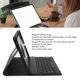 thumbnail image 4 of Funda Magnética De Piel Sintética, Funda Desmontable Para Tableta Con Teclado Y Portalápices Para Tableta IOS De 10,2 Pulgadas, 7.ª, 8.ª Y 9.ª Generación, 4 of 7