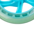 thumbnail image 4 of Roue de Trottinette Roues de 6 Pouces Roues avant de Fauteuil Roulant avec Roulement 145 mm Bleu transparent, 4 of 9