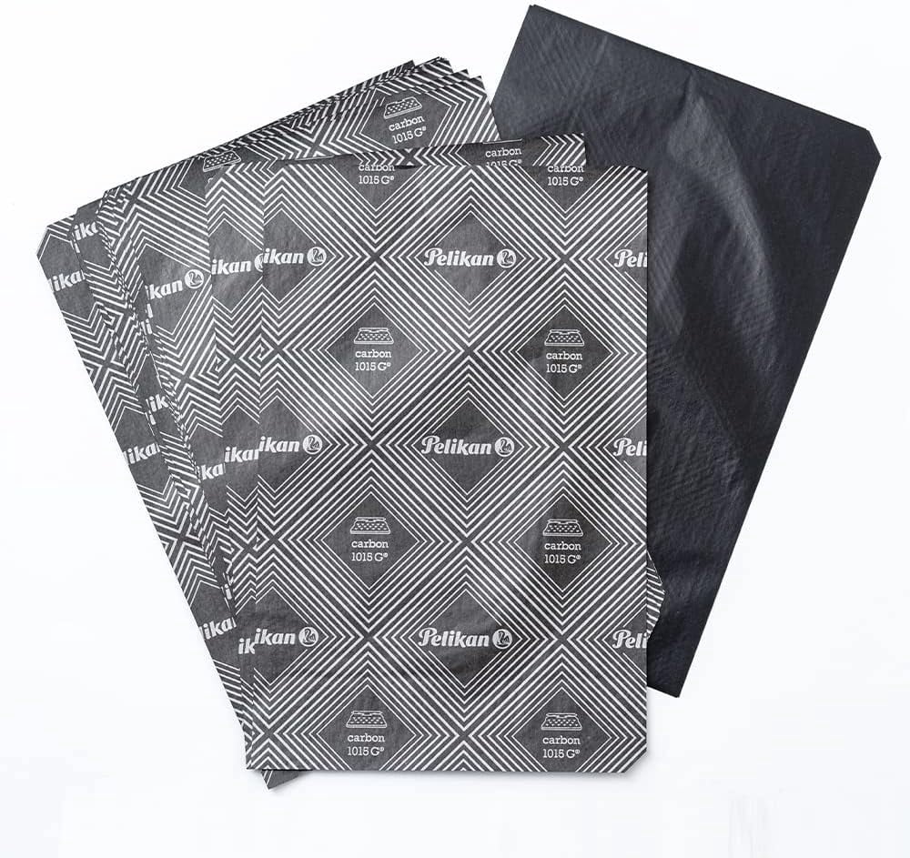 Pelikan A4 Carbon Paper 1015 G, 100 Sheets for Typewriting and Office Use