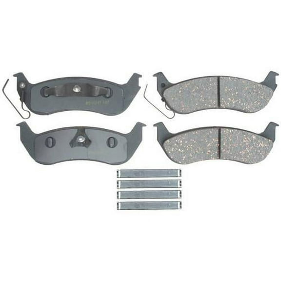 Disc Brake Pad Set Fits select: 2003-2004 MERCURY GRAND MARQUIS, 2003-2004 FORD CROWN VICTORIA