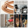 thumbnail image 5 of Uxcell 0.2'' x 0.16'' Refrigeration Tubing Coil for Heat Exchange Copper Gold Tone 1pcs, 5 of 5