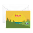 thumbnail image 4 of Paper Frenzy Camp Notes Hello From Camp - 25 pack with White Envelopes, 4 of 6
