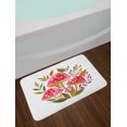 thumbnail image 2 of Nature Bath Mat, Aquarelle Amantias with Autumn Season Foliage and Berries Mushroom Illustration, Non-Slip Plush Mat Bathroom Kitchen Laundry Room Decor, 29.5 X 17.5 Inches, Multicolor, Ambesonne, 2 of 2