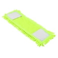 thumbnail image 2 of Chenille Flat Mop Head Pad Replacement Refill for Dust Cleaning - Green (1PC), 2 of 3