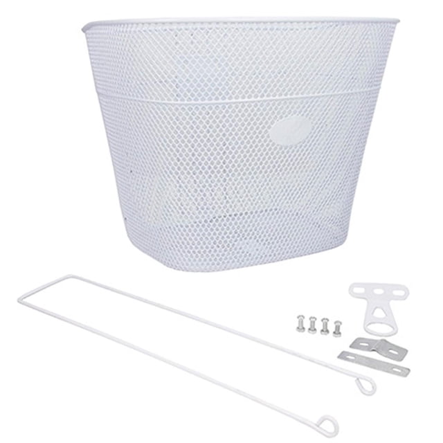 Canastilla 26 Con Soporte Blanco Grande