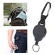 thumbnail image 5 of Llavero Retráctil, Resorte Elástico, Cuerda De Alambre, Llavero, Fácil Operación Para Montañismo Para Mochila Amonsee Pull Wire Rope Key Ring, 5 of 8