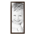 thumbnail image 2 of ArtToFrames 12" x 29" Walnut Picture Frame, 12x29 inch Brown MDF Poster Frame (WOM-4094),  Pack, 2 of 8