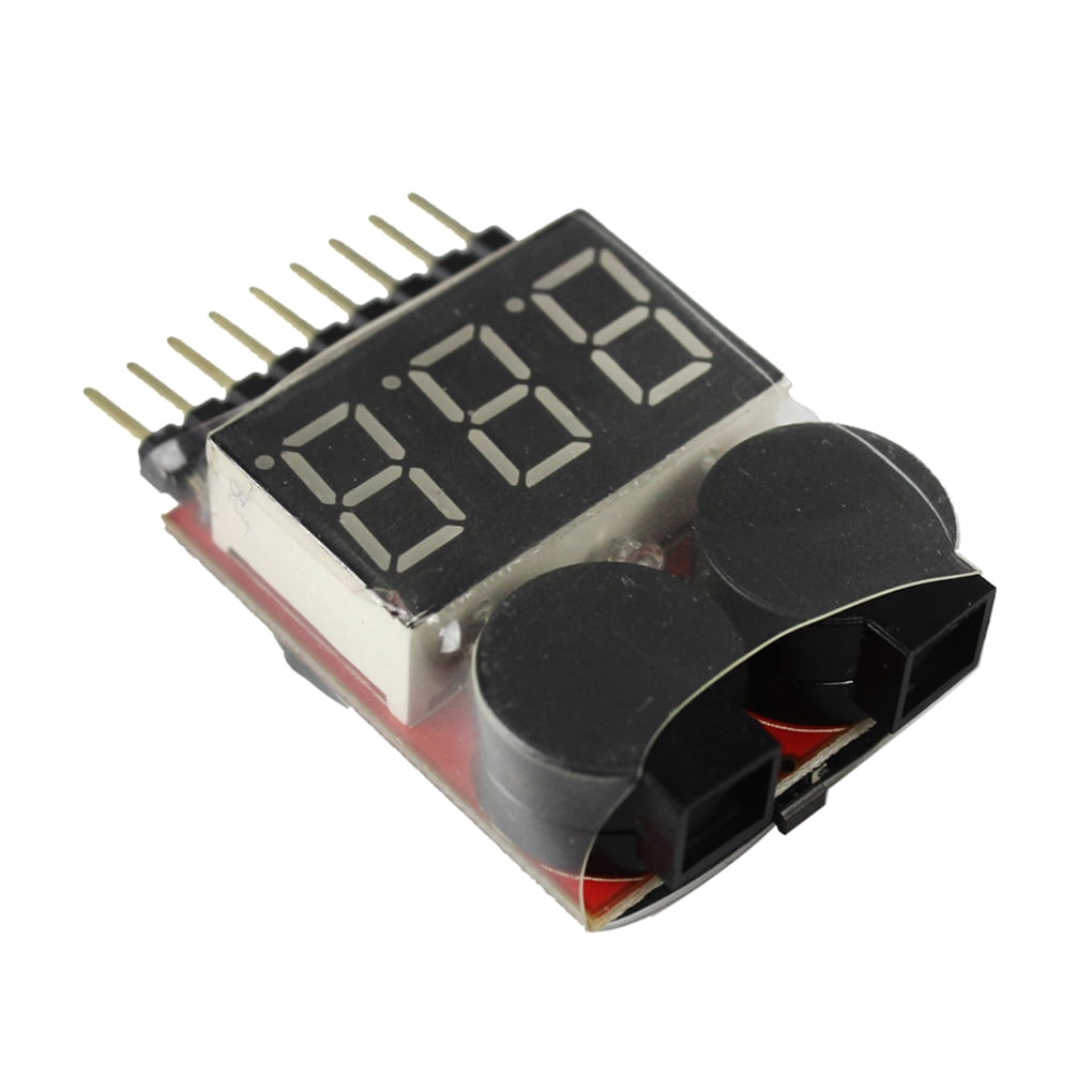 1/5/10PCS RC Li-ion Lipo 1-8S Battery 2in1 Buzzer Alarm Low Voltage Meter Tester 1/5/10PCS RC Li-ion Lipo 1-8S Battery 2in1 Buzzer Alarm Low Voltage Meter Tester