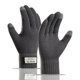 thumbnail image 1 of Guantes gruesos de terciopelo para invierno, cálidos y de poliéster, 21 x 11 cm, sensibles a la pantalla táctil, con un moderno estampado de piña, ideales para conducir y practicar deportes al aire li, 1 of 5