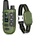 thumbnail image 1 of Shock Collar for Dogs, IP67 Waterproof Dog Training Collar with Remote Control, 3 Modes: Beep, Vibration, Safe Static, Rechargeable Adjustable for 15-110lbs Medium Large Dogs, 1 of 8