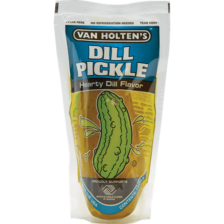 Van Holten's Fresh Dill Pickle Cutz 3.75 oz Pack of