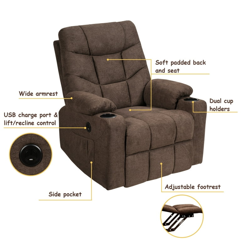 Costway lift chair electric power online recliner