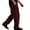 Wine-09, variant on Rvwovn Men's Corduroy Cargo Pants Relaxed Fit Straight Leg Work Pants with Multi Pockets Casual Wear