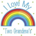 thumbnail image 2 of CafePress - I Love My Two Grandmas Infant Bodysuit - Baby Light Bodysuit, Size Newborn - 24 Months, 2 of 4
