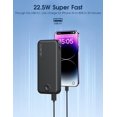 thumbnail image 3 of Cargador portátil Nusyddy 12000 mAh con cable y enchufe integrados, 3 of 9