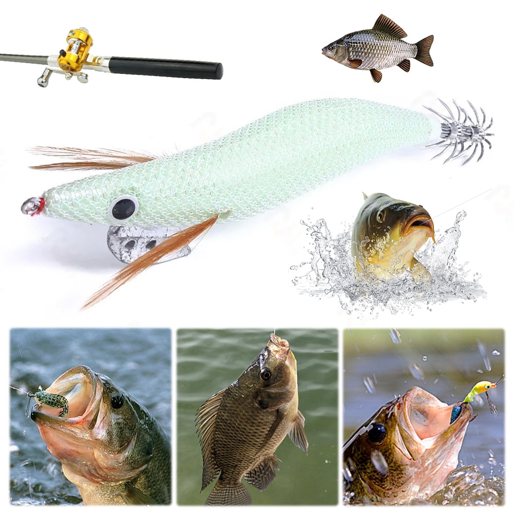 Flashmer Köder Meer – Calamar Wobbler 12 Cm, 24 G, Schwimmend, 3er-Pack – Ideal Für Raubfisch Auf Salzwasser