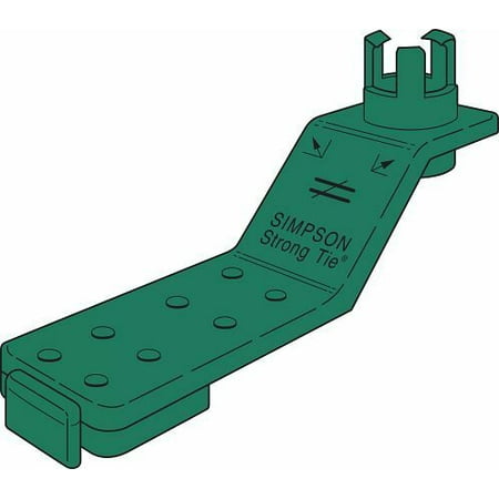 

Simpson Strong-Tie AM 7/8 7/8-Inch Dia Anchor Bolt Holder Green 100 Pk