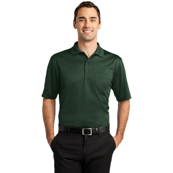 CornerStone Men's Snag Proof Short Sleeve Pocket Polo shirt CS412P