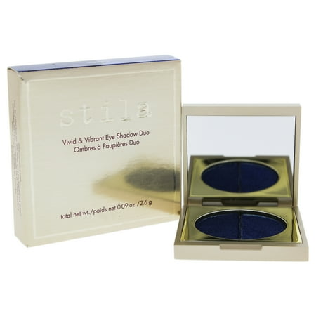 Vivid and Vibrant Eye Shadow Duo - Sapphire by Stila for Women - 0.09 oz Eye Shadow