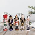 thumbnail image 2 of Soldado de Cascanueces,Navidad cascanueces soldado decoración adornos,Cascanueces Navidad Decoraciones de Navidad figuras juguetes,Cascanueces de soldado de madera tradicional de, 2 of 8