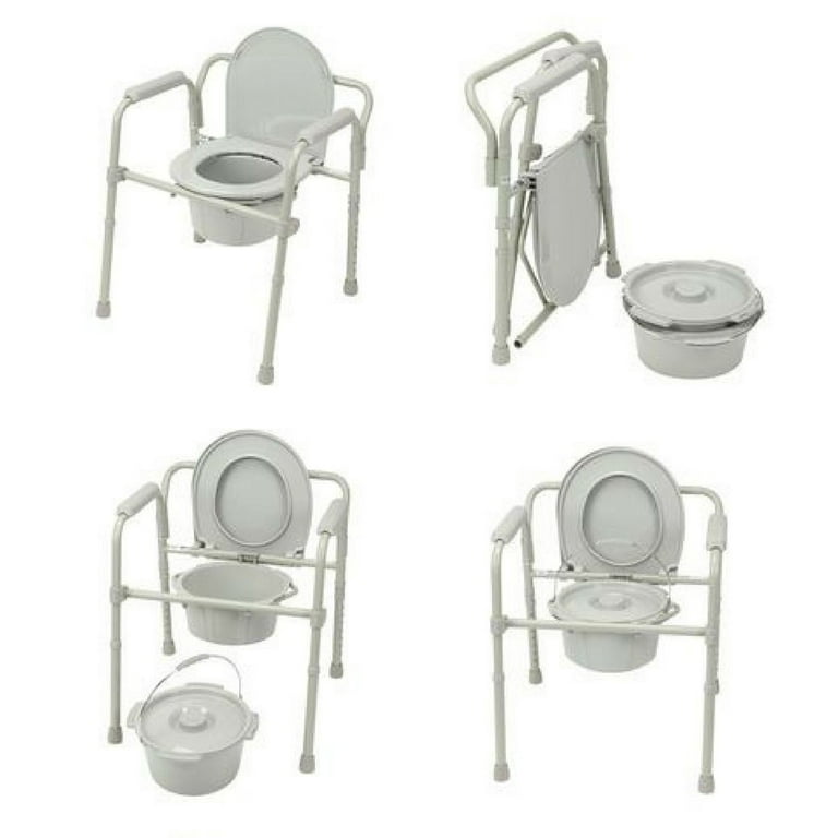 Shandong Haidyke personas mayores utilizan la Potty Commode de Acero Móvil  confortable Silla WC Siéntese silla lavatoria con beduque - China Silla de  baño con asiento, silla de mesa