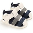 thumbnail image 2 of Baby Girls Boys Sandals Infant Summer Beach Shoes Anti Slip Rubber Sole Outdoor First Walking Crib Shoes, 2 of 5