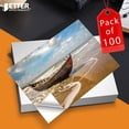 thumbnail image 6 of Self-Adhesive Photo Paper, Sticky Photo Paper, Glossy, 8.5 x 11 Inch, 100 Sheets, by Better Office Products, 135 gsm, Letter Size, 100 Count Pack, 6 of 9