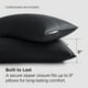 thumbnail image 4 of Fundas de Almohada Bedsure King con Cremallera, Ráfaga de Bambú Negro y Efecto Fresco, 4 of 9