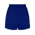 thumbnail image 4 of 3PCS Lightweight Workout Shorts Solid Color Shorts For Casual Loose Comfy Elastic Waist Yoga Athletic Short Pants Trendy Beach Shorts on Clearance,Multicolor L, 4 of 7