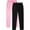 2PCS Pink+Black, variant on zfhfof 2 Pack Sweatpants for Mens Wide Leg Joggers Pants Drawstring Workout Jogging Loose Fit Trousers with Pockets