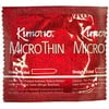 Kimono Microthin + Brass Lunamax Pocket Case, Premium Lubricated Ultra Thin Latex Condoms -24 Count