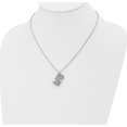 thumbnail image 4 of Stainless Steel Polished 2 Piece Cross 18.25In Necklace Made In China -Jewelry By Sweet Pea, 4 of 8