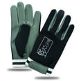 thumbnail image 4 of Baseball Batting Gloves Full Finger Light Weight Arm/Wrist Guard Protector Baseball Gloves Unisex Design Black-L, 4 of 5