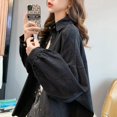 thumbnail image 4 of Long Sleeve Corduroy Fashion Blouse Shirt Autumn Winter Best Selling Product 2023 Blouses Women Cardigan Womens Clothing Shirts, 4 of 5