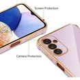 thumbnail image 2 of Samsung Galaxy A54 5G Case,Cute Plating Edge Love Hearts Pattern with Camera Lens Protection Phone Cover for Galaxy A54 6.4",Purple, 2 of 16